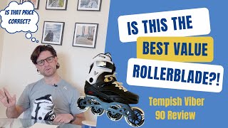 Tempish Viber 90  Inline Skate  Full Review Watch this before you buy Rollerblades [upl. by Natsuj]