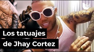 Jhay Cortez explica el significado detrás de sus tatuajes [upl. by Grigson]