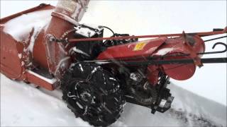 Video 11 Gravely Tractor Demonstration Series 1959 L  MA210 Snowblower GravelyWV [upl. by Charlet]