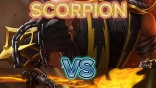 Scorpion VS Ghost rider marvel mortalkombat 1vs1 shorts [upl. by Nader]