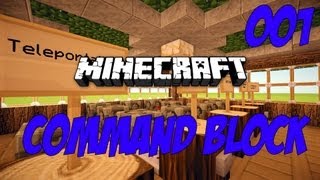 Minecraft Tutorial  Command Block  Die Grundlagen 001 Deutsch  HD [upl. by Debby]