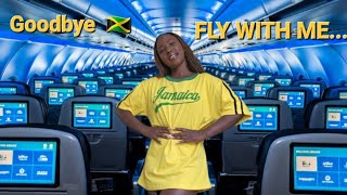 FLYING TO AMERICA  GOODBYE JAMAICA [upl. by Sandi]