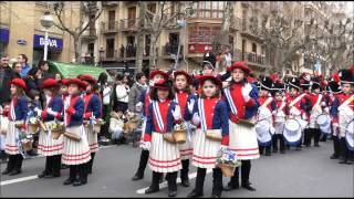 TAMBORRADA INFANTIL DONOSTIA2015 PEREZFITERO [upl. by Terrag]