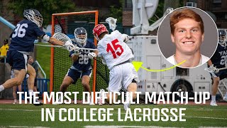 Cornells CJ Kirst  The Most Difficult MatchUp in College Lacrosse [upl. by Melonie]