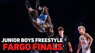 2024 Junior Boys Freestyle Fargo Finals [upl. by Yenohtna359]