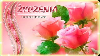 ♫♥♫ Muzyczna kartka urodzinowych życzeń ♫♥♫ [upl. by Anialeh227]