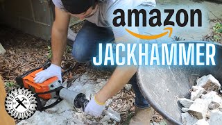 Worth it Amazons Cheapest Jackhammer [upl. by Bough385]