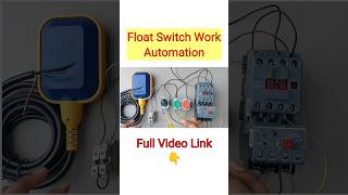 automatic float switch connection controlpanel floatswitch sortfeed [upl. by Ttennaej]