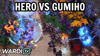 herO vs GuMiho PvT  FINALS ESL Open Cup Korea 216 StarCraft 2 [upl. by Ingemar]