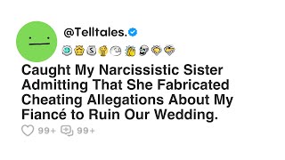 Caught My Narcissistic Sister Admitting That She Fabricated Cheating Allegations About My [upl. by Brelje]