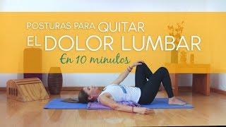 Relajar el Psoas y la espalda baja en 10 minutos [upl. by Kcira]