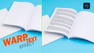 How to Add Warp Text Effect in Photoshop 2022 l Photo Manipulation l photoshop warp tool [upl. by Letnahs554]