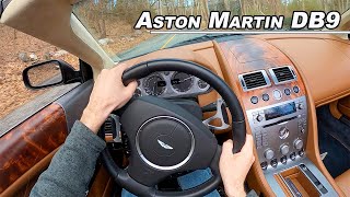 2007 Aston Martin DB9 Volante  The V12 Convertible You Need To Hear POV Binaural Audio [upl. by Goodwin]