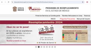 Cómo realizar trámite de REEMPLACAMIENTO VEHICULAR 2024 🚘100 de Condonación 🔴 Renueva tus Placas [upl. by Amandie420]