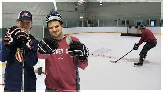 REAL LIFE NHL ALLSTAR COMPETITION [upl. by Stoops311]