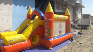 Brincolin Inflable Tunel 5 x 4 wwwsupertoysmx Somos Fabricantes  visita nuestra web [upl. by Nosloc]