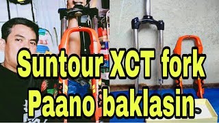 Suntour XCT fork Paano Baklasin [upl. by Nnahteb]