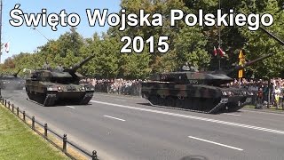 Defilada z okazji Święta Wojska Polskiego 2015 gdziewojsko [upl. by Nawud596]