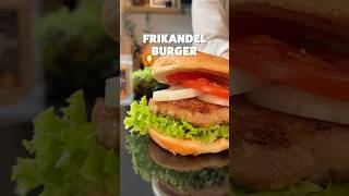 Frikandel burger 🍔 shorts [upl. by Dasa]