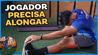 7 ALONGAMENTOS PARA JOGADORES DE FUTEBOL [upl. by Fosdick]