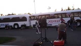 2009 09 12 Robbie Knievel Crashes at Jackson Rancheria Casino [upl. by Yrtua272]