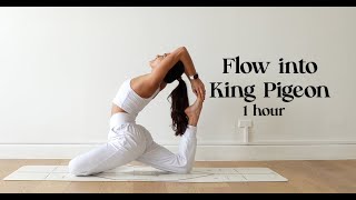 Flow into Eka Pada Rajakapotasana King PigeonMini Workshop  Yoga with Katrina [upl. by Sieracki]