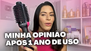 ESCOVA SECADORA BRITÂNIA SOFT APÓS 1 ANO DE USO  MINHA OPINIÃO SINCERA  Dicas  Larisse Gama [upl. by Terhune126]