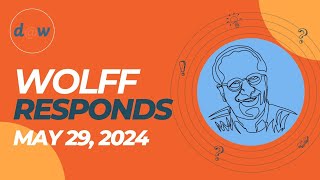 Wolff Responds Its Time To Come To Terms With The New Economic Order May 29 2024 [upl. by Einnaffit311]