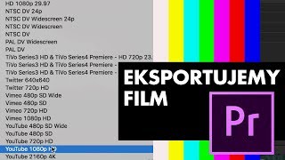 Jak poprawnie zapisać film format rozdzielczość bitrate [upl. by Dyraj946]