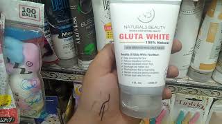 naturals beauty gluta white face wash pricebest whitening face wash [upl. by Eclud]