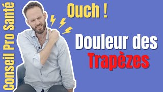 Muscle Trapèze comment le détendre  4 exercices pour le cou de Kiné [upl. by Brandyn419]