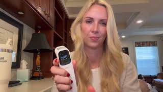 Health Made Easy My Take on the Amplim NonContact Forehead Thermometer [upl. by Doy429]