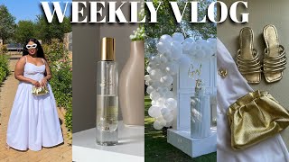 WEEKLY VLOG  IN MY AUNTY ERA NEW NAILS BABY SHOWERS ERRANDS LIVING ALONE amp MORE [upl. by Etennaej]