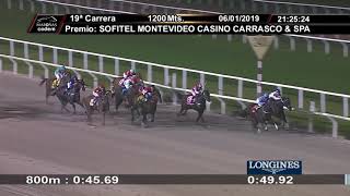 06012019 – Hipodromo Maroñas – Carr 19 – SOFITEL MONTEVIDEO CASINO CARRASCO amp SPA [upl. by Anerac]