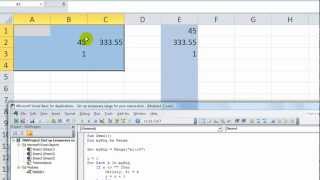 Excel VBA Tips n Tricks 5 Fill a List From NonBlank Cells  Going Down OR Over [upl. by Timmy]