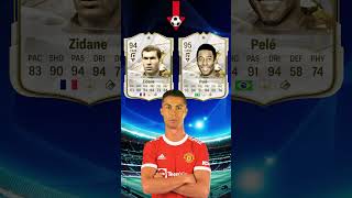 FIFA Card Challenge Pele vs Maradona 😈🔥 [upl. by Anim]