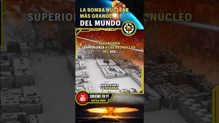 ¿Y si la BOMBA NUCLEAR más potente del mundo CAE en MADRID [upl. by Tamer]