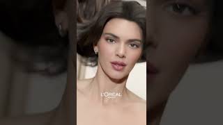 kendall x loreal paris new ad kendalljenner shorts lorealparis [upl. by Aivatnahs]