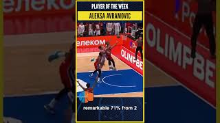 Aleksa Avramovic Player of the Week  VTB United League  Round 10 [upl. by Dickman]