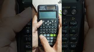 Originality test for casio fx991ES PLUS calculator casiocalculator education casiofx991esplus [upl. by Nylzor]