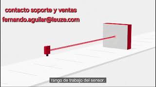 SENSOR SR33 SR3C SR25C SR5B LEUZE Power PinPoint LED LEUZE MEXICO [upl. by Ploss]