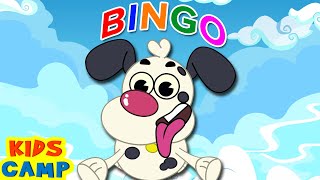 Bingo Song  More Nursery Rhymes and Kids Songs by KidsCamp [upl. by Leugimesoj]