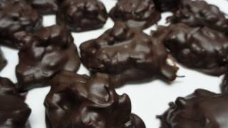 Chocolate Billionaire Candy  Home made Turtle candies [upl. by Anayk882]