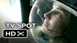 Gravity TV SPOT 3 2013  Sandra Bullock George Clooney Movie HD [upl. by Hutchison]