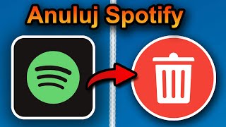 Anuluj Spotify 2024 szybko i łatwo [upl. by Redneval]