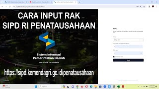 Cara Input RAK SIPD RI Penatausahaan [upl. by Appledorf]