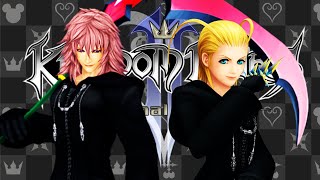 DATA BOSSES MARLUXIA  LARXENE  Kingdom Hearts 2 Final Mix PC 37 [upl. by Ainet]