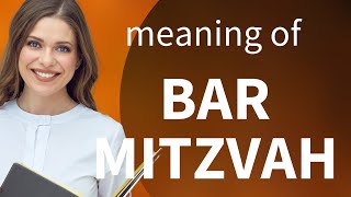 Understanding the Significance of a Bar Mitzvah [upl. by Engenia]