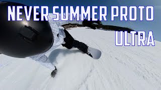 Never Summer Proto Ultra Tripple Camber Review vs Proto Synthesis amp Proto Slinger [upl. by Sherie]