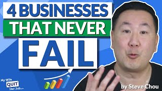 4 Businesses With AMAZINGLY Low Failure Rates You Cant Lose [upl. by Floeter]